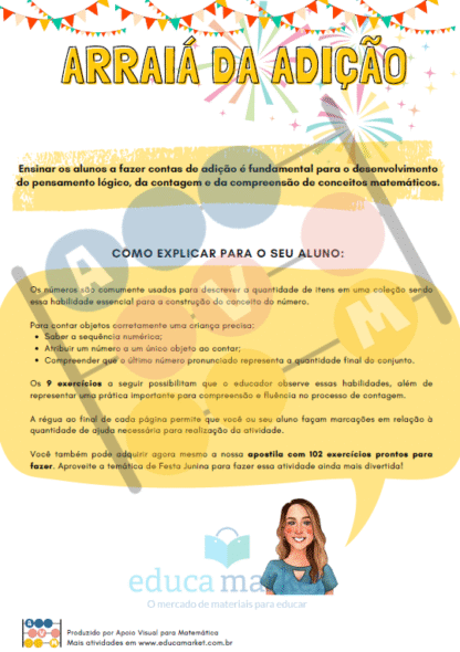 Arraiá da Adição (Atividade Gratuita) - Imagem 2