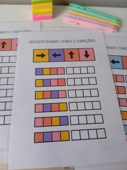 Decodificando Cores e Direções