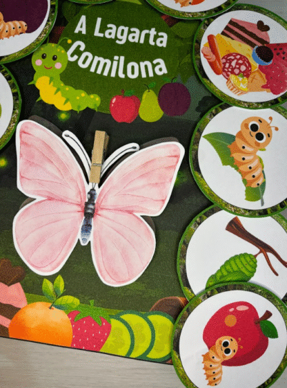 Luva de Contação de Histórias – A Lagarta Comilona - Imagem 7