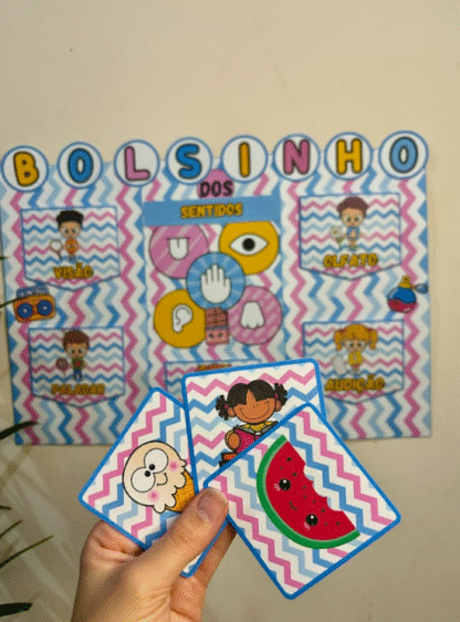 Painel Bolsinho dos 5 Sentidos – Aprender pode ser sensacional! - Imagem 5