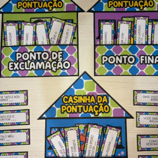 Casinha da Pontuação – Interrogação | Exclamação |Ponto final - Aprendizado com Diversão!