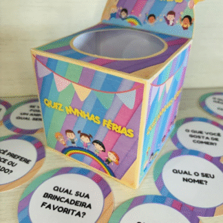 Kit Volta às Aulas Minhas Férias Educativo: Aprender, Brincar e Recordar!