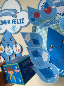 Kit Semana da Água – Painel, Dinâmica, Viseira e Luva de História