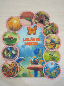 Luva de História: Leilão de Jardim