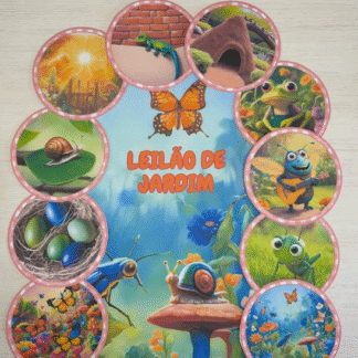 Luva de História: Leilão de Jardim