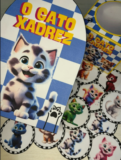 O Gato Xadrez – Recurso Educativo Luva de História + Caixinha - Imagem 10