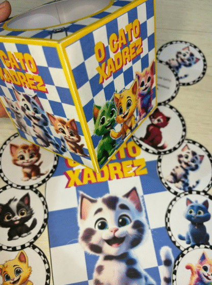 O Gato Xadrez – Recurso Educativo Luva de História + Caixinha - Imagem 9