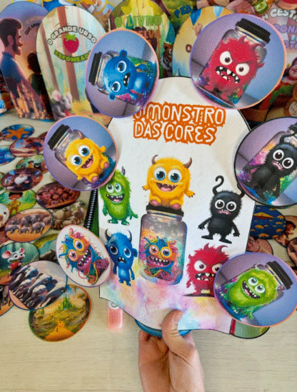 Luva de História: O Monstro das Cores – Explorando Emoções com Cores! - Imagem 2