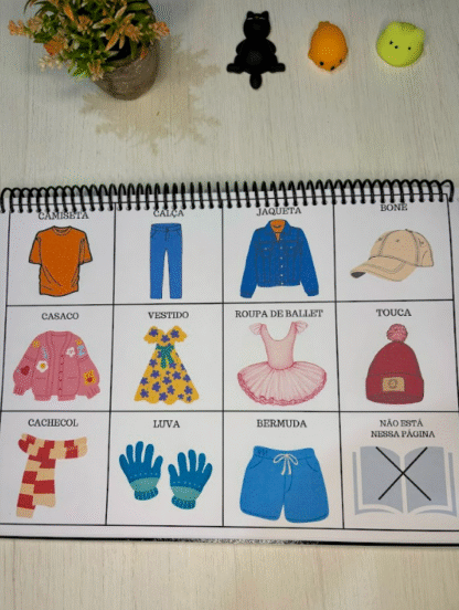 Prancha de Comunicação Alternativa para Crianças com Autismo, Atraso de Fala e TDAH - Imagem 11