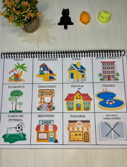 Prancha de Comunicação Alternativa para Crianças com Autismo, Atraso de Fala e TDAH - Imagem 7