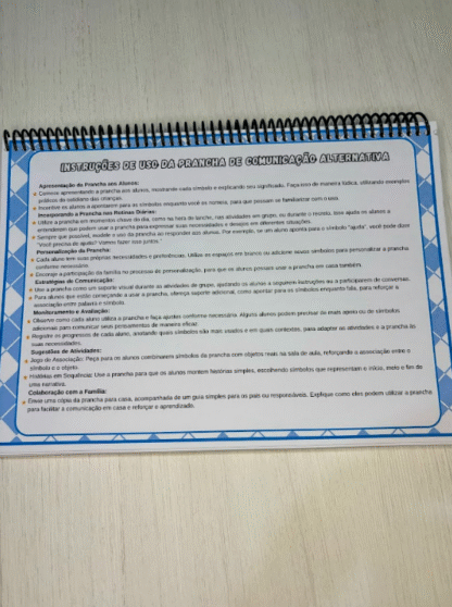 Prancha de Comunicação Alternativa para Crianças com Autismo, Atraso de Fala e TDAH - Imagem 2