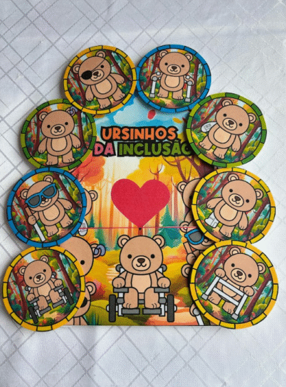Kit Ursinhos da Inclusão – Promovendo Empatia e Diversidade na Educação Infantil! - Imagem 4