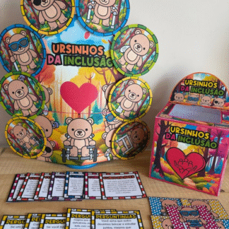 Kit Ursinhos da Inclusão – Promovendo Empatia e Diversidade na Educação Infantil!