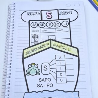Atividades Sílabas Simples - Navio das Sílabas