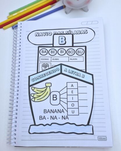 Atividades Sílabas Simples - Navio das Sílabas - Imagem 3