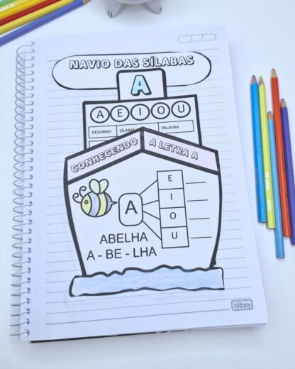 Atividades Sílabas Simples - Navio das Sílabas - Imagem 8