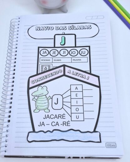 Atividades Sílabas Simples - Navio das Sílabas - Imagem 14