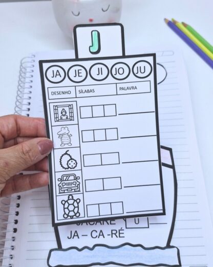 Atividades Sílabas Simples - Navio das Sílabas - Imagem 16