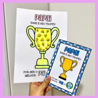 Kit Dia dos Pais - Tema Troféu