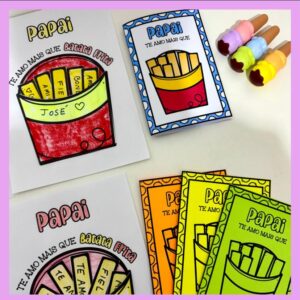 Kit Dia dos Pais – Tema Batata Frita