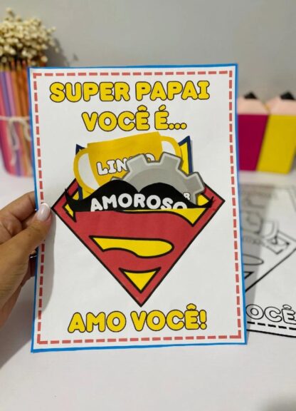 Cartão Super Papai - Imagem 3
