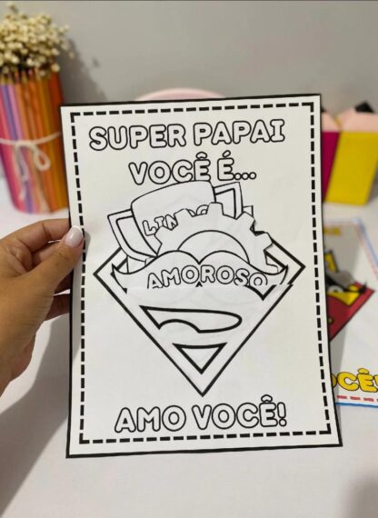 Cartão Super Papai - Imagem 2