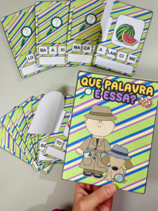 Que palavra é essa? – Um desafio divertido para pequenos detetives da alfabetização!