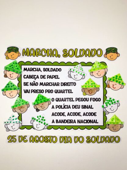 Cartaz Interativo – Marcha Soldado