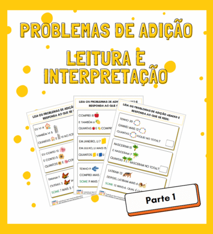 Problemas de Adição: Leitura e Interpretação (Parte 1)