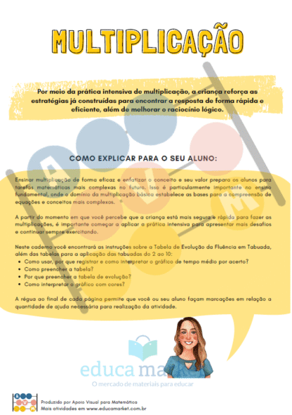 Prática Intensiva de Multiplicação: Tabuada do 2 ao 10 - Imagem 2