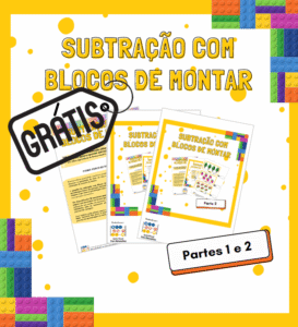 Subtração com Pictórico: Blocos de Montar (Atividade Gratuita)