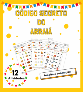 Código Secreto do Arraiá: Adição e Subtração