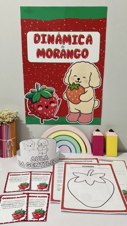 Dinâmica do Morango – Um Doce Jeito de Ensinar Gentileza!
