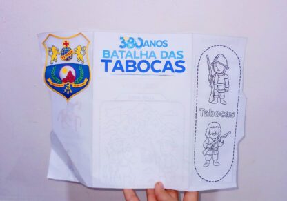 Panfleto/lapbook temático Dia 3 de Agosto - Batalha das Tabocas - Imagem 3