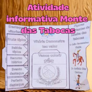 Panfleto/lapbook temático Dia 3 de Agosto – Batalha das Tabocas