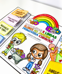Lapbook – Atividade Interativa sobre a Primavera