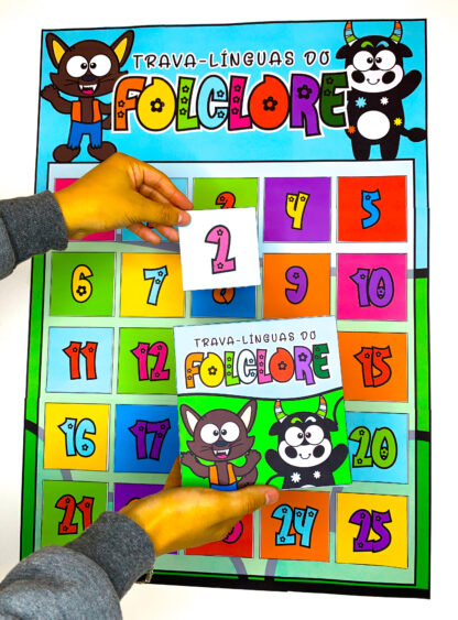 Cartaz Interativo de Trava-Línguas Folclóricos - Imagem 5