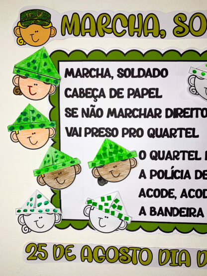 Cartaz Marcha Soldado - Imagem 2