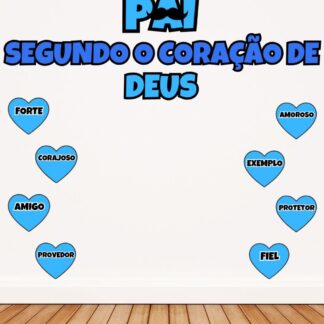 PAINEL PAI SEGUNDO O CORAÇÃO DE DEUS