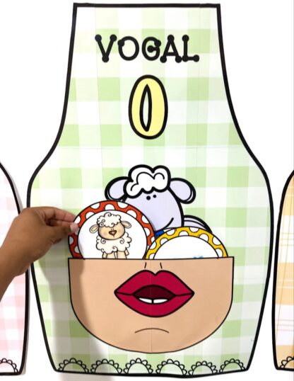 Kit 5 Aventais das Vogais – Educação Infantil - Imagem 6