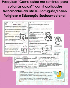 Pesquisa: Como estou me sentindo para voltar às aulas?