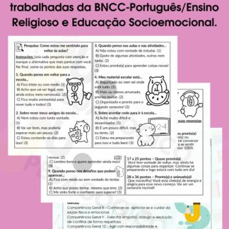 Pesquisa: Como estou me sentindo para voltar às aulas?
