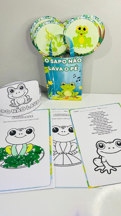 Sacola Musical O Sapo não Lava o Pé - Imagem 2