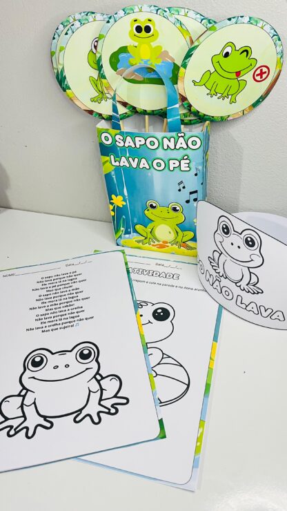 Sacola Musical O Sapo não Lava o Pé - Imagem 3