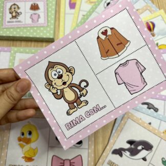 Fichas de Rimas para Educação Infantil