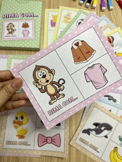 Fichas de Rimas para Educação Infantil