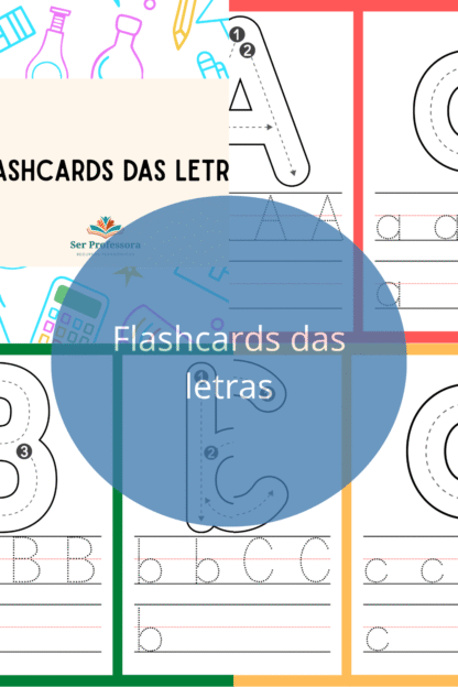 Flashcards das letras