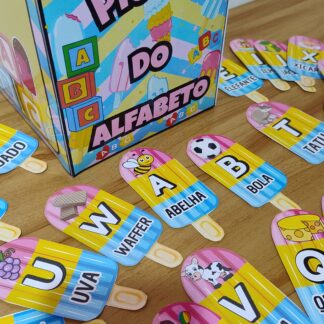 Picolé do Alfabeto