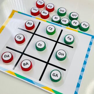 Jogo da Velha Silábico ( Silabas simples)