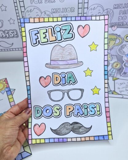 Cartão Pai Número 1 e Diploma Doa dos pais - Imagem 8